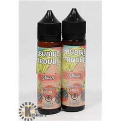 2 BOTTLES OF 6MG NICOTINE 60ML PER BOTTLE OF