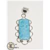 Image 1 : #113- LARIMAR PENDANT GEMSTONE