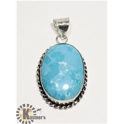 #117- LARIMAR PENDANT GEMSTONE