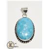 Image 1 : #117- LARIMAR PENDANT GEMSTONE
