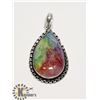 Image 1 : #140- RAINBOW SOLAR QUARTZ PENDANT