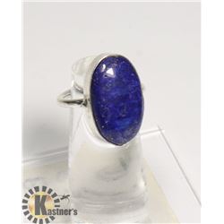 #136- LAPIS LAZULI RING SIZE 7.5