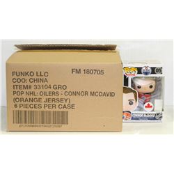 LOT OF 6 FUNKO POPS: NHL OILERS CONNOR MC DAVID