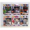 Image 1 : LOT OF 6 ASSORTED FUNKO POPS: MLB VARIETY PACK-