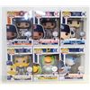 Image 1 : LOT OF 6 ASSORTED FUNKO POPS: MLB VARIETY PACK-