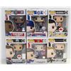 Image 1 : LOT OF 6 ASSORTED FUNKO POPS:SPORTS VARIETY PACK-