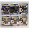 Image 1 : LOT OF 6 ASSORTED FUNKO POPS:SPORTS VARIETY PACK-