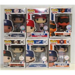 LOT OF 6 ASSORTED FUNKO POPS: SPORTS VARIETY PACK-
