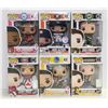Image 1 : LOT OF 6 ASSORTED FUNKO POPS: SPORTS VARIETY PACK-