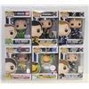 Image 1 : LOT OF 6 ASSORTED FUNKO POPS: SPORTS VARIETY PACK-