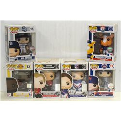 LOT OF 6 ASSORTED FUNKO POPS: SPORTS VARIETY PACK-