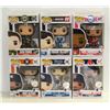 Image 1 : LOT OF 6 ASSORTED FUNKO POPS: SPORTS VARIETY PACK-