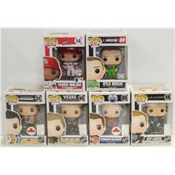 LOT OF 6 ASSORTED FUNKO POPS: SPORTS VARIETY PACK-