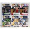 Image 1 : LOT OF 6 ASSORTED FUNKO POPS: SPORTS VARIETY PACK-