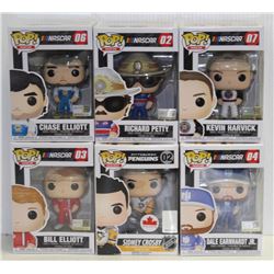 LOT OF 6 ASSORTED FUNKO POPS: SPORTS VARIETY PACK-