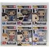 Image 1 : LOT OF 6 ASSORTED FUNKO POPS: SPORTS VARIETY PACK-