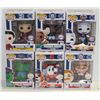 Image 1 : LOT OF 6 ASSORTED FUNKO POPS: MLB MASCOTS VARIETY