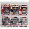 Image 1 : LOT OF 6 ASSORTED FUNKO POPS: MLB VARIETY PACK-