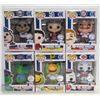 Image 1 : LOT OF 6 ASSORTED FUNKO POPS: MLB MASCOTS VARIETY