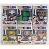 Image 1 : LOT OF 6 ASSORTED FUNKO POPS: MLB MASCOTS VARIETY