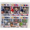 Image 1 : LOT OF 6 ASSORTED FUNKO POPS: MLB VARIETY PACK-