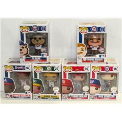 LOT OF 6 ASSORTED FUNKO POPS: MLB VARIETY PACK-