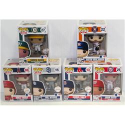 LOT OF 6 ASSORTED FUNKO POPS: MLB VARIETY PACK-