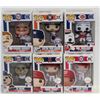 Image 1 : LOT OF 6 ASSORTED FUNKO POPS: MLB VARIETY PACK-