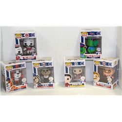 LOT OF 6 ASSORTED FUNKO POPS: MLB MASCOT VARIETY