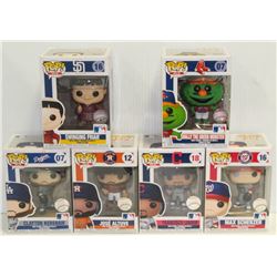 LOT OF 6 ASSORTED FUNKO POPS: MLB VARIETY PACK-
