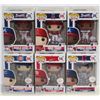 Image 1 : LOT OF 6 ASSORTED FUNKO POPS: MLB VARIETY PACK-