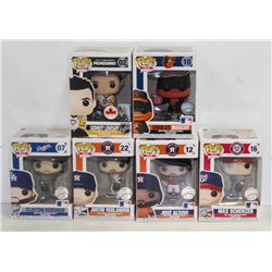 LOT OF 6 ASSORTED FUNKO POPS: SPORTS VARIETY PACK-