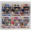Image 1 : LOT OF 6 ASSORTED FUNKO POPS: MLB VARIETY PACK-