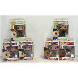 LOT OF 6 ASSORTED FUNKO POPS: MIXED VARIETY PACK-