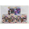 Image 1 : LOT OF 6 ASSORTED FUNKO POPS: MIXED VARIETY PACK-