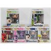 Image 1 : LOT OF 6 ASSORTED FUNKO POPS: MIXED VARIETY PACK-