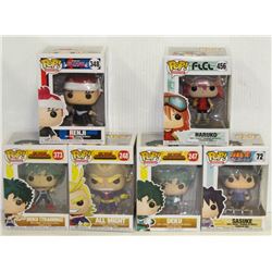 LOT OF 6 ASSORTED FUNKO POPS: ANIMATION VARIETY
