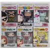 Image 1 : LOT OF 6 ASSORTED FUNKO POPS: MIXED VARIETY PACK-