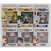Image 1 : LOT OF 6 ASSORTED FUNKO POPS: ANIMATION VARIETY