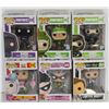 Image 1 : LOT OF 6 ASSORTED FUNKO POPS: MIXED VARIETY PACK-