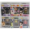 Image 1 : LOT OF 6 ASSORTED FUNKO POPS: MIXED VARIETY PACK-