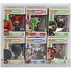 Image 1 : LOT OF 6 ASSORTED FUNKO POPS: MIXED GAMES PACK-