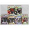 Image 1 : LOT OF 6 ASSORTED FUNKO POPS: MIXED GAMES PACK-