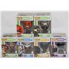 Image 1 : LOT OF 6 ASSORTED FUNKO POPS: MIXED GAMES PACK-