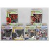 Image 1 : LOT OF 6 ASSORTED FUNKO POPS: MIXED GAMES PACK-