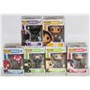 Image 1 : LOT OF 6 ASSORTED FUNKO POPS: MIXED GAMES PACK-