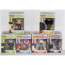 LOT OF 6 ASSORTED FUNKO POPS: MIXED GAMES PACK-