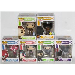 LOT OF 6 ASSORTED FUNKO POPS: MIXED GAMES PACK-