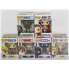 Image 1 : LOT OF 6 ASSORTED FUNKO POPS: MIXED VARIETY PACK-