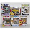 Image 1 : LOT OF 6 ASSORTED FUNKO POPS: MIXED DISNEY PACK-